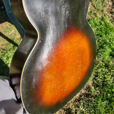 Kay N2 Archtop 17-1/4" 1940's - De coupage Beatles image 8