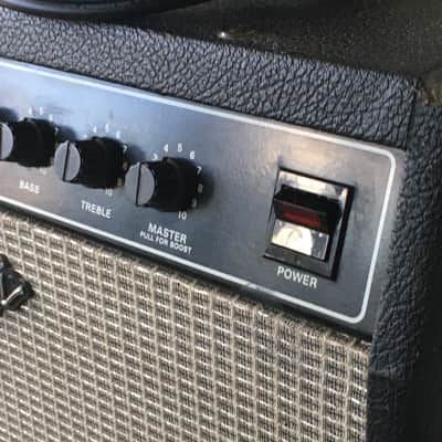 Fender Musical Instruments “Harvard” 1981 Black Tolex Combo Amp Rivera Designed Tone Machine Relic RARE image 5