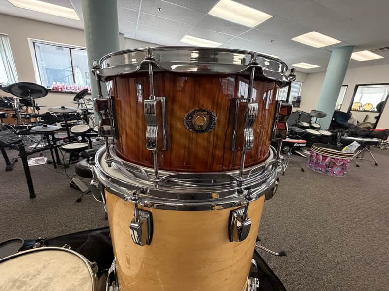 Ludwig 110th Legacy classic exotic 3 ply maple 6.5 x 14 snare drum image 1
