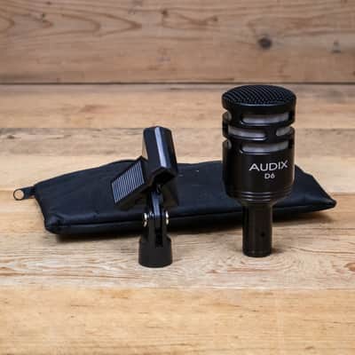 Audix D6 (D-6) Dynamic Instrument Microphone Kick Bass Drum Amp Mic U284788 image 2