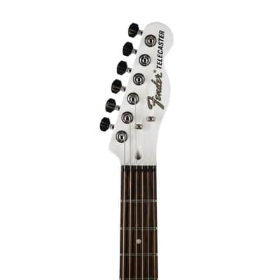 Fender Jim Adkins JA-90 Telecaster Thinline Electric Guitar, Maple FB, Laurel White, ICF1900XXXX image 8