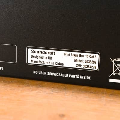 Soundcraft Mini Stagebox 16 Cat 5 16-CH Digital Stagebox with MADI Card CG010VG image 9