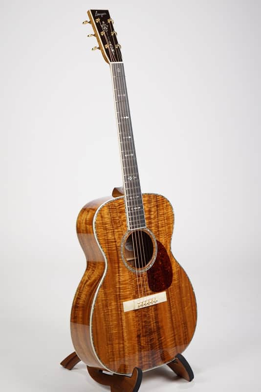Bourgeois Luthier's Choice OM Style 45 - Koa w/ Holly Bridge & Binding image 1