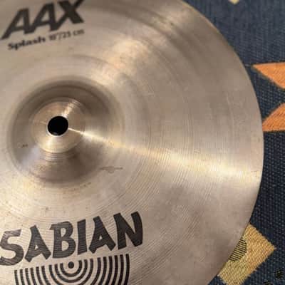 Sabian 10" AAX Splash Cymbal 2002 - 2018 - Natural image 5