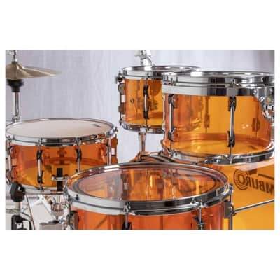 Tamburo Volume 520 - 5 Piece Drum Kit in Acrylic Yellow image 4