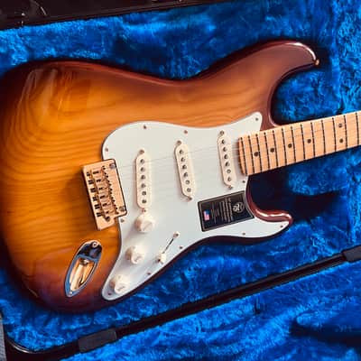 Fender 75th Anniversary Commemorative Stratocaster 2021 - 2-Color Bourbon Burst image 2