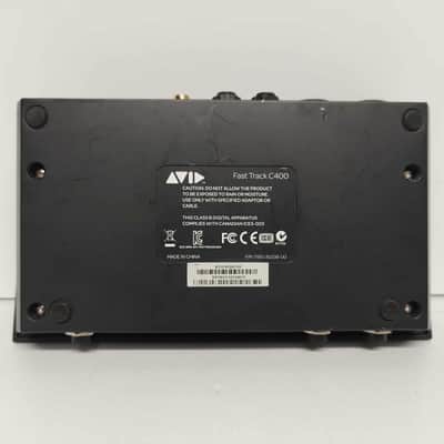 M-Audio Fast Track C400 USB Audio Interface 2010s - Black image 4