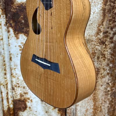 Snail Spalted Maple Gloss Concert Ukulele image 3