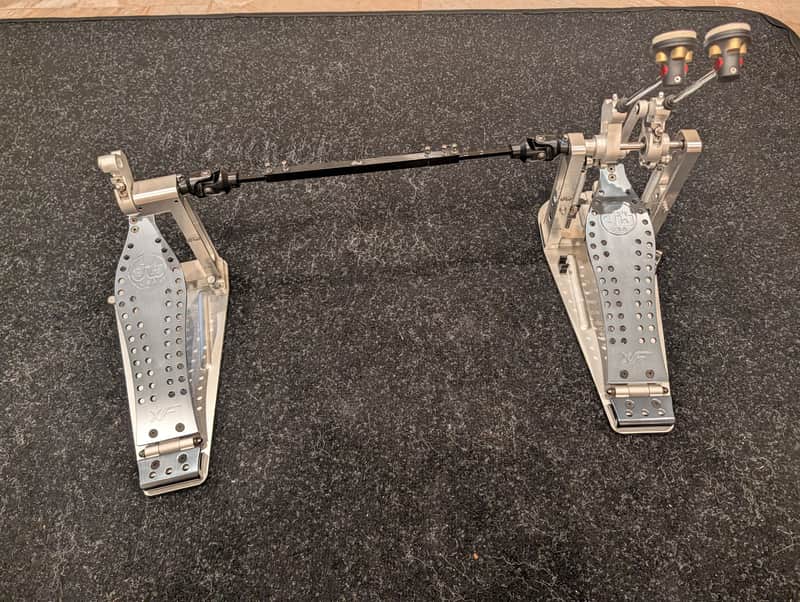 DW DWCPMDD2 Machined Direct Drive Double Bass Drum Pedal 2020s - Gray image 1