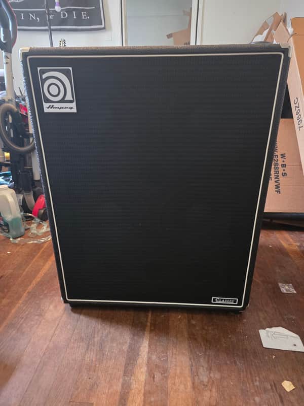 Ampeg SVT-410HLF Classic Series 500-Watt 4x10" Bass Speaker Cabinet 2007 - Present - Black image 1