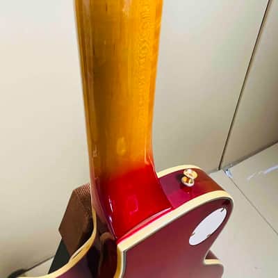 Greco EG-600PR MIJ 1979 "Ace Frehley"- Cherry Sunburst 3PU Les Paul Custom image 11