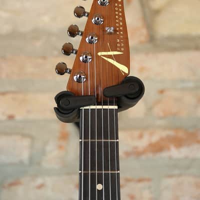 TOM ANDERSON Angel Player HH - Swamp Ash Body & Chocolate Maple Neck - Satin Organic Grain Super Sonic Gray image 8