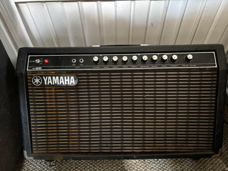 Yamaha G50-210 Fifty 210 50-Watt 2x10" Guitar Combo 1975 - 1979 - Black image 1
