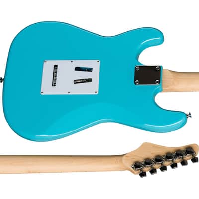Kramer Focus VT-211S Electric Guitar - Teal image 2