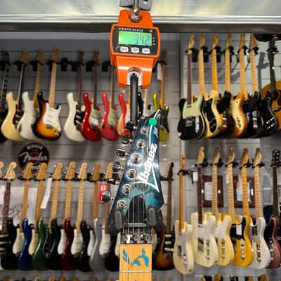 Ibanez 1991 Jem77 Steve Vai Bfp Blue First Year True Vintage image 3