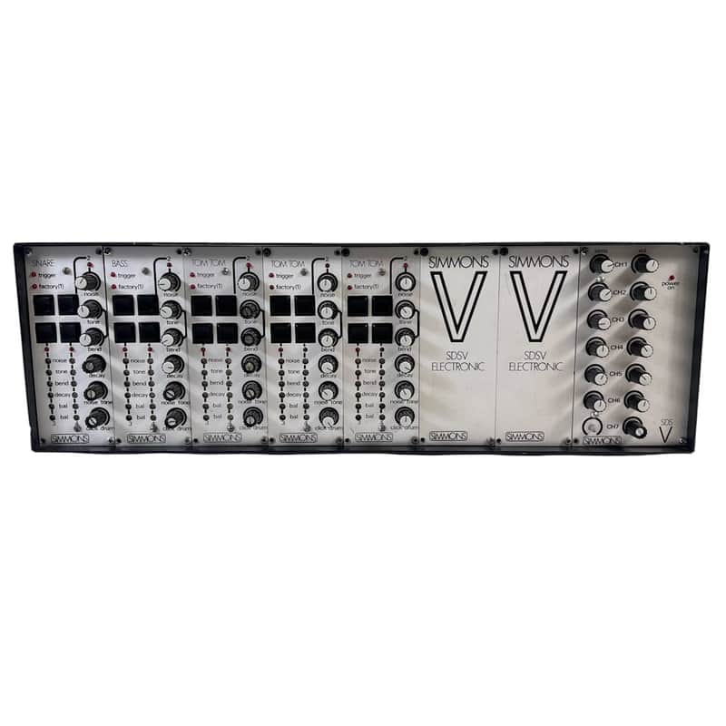 Early 80's Simmons SDS-V Vintage Electronic Drum Module - AS IS (Read Description)