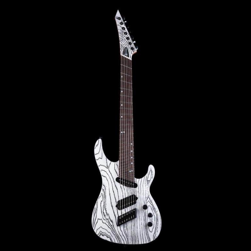 Ormsby SX Carved Top 7-string, White/Black - Run16 image 1