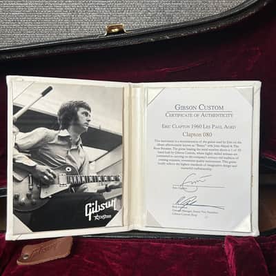 Gibson Custom Shop Eric Clapton Beano Les Paul Sunburst 2010 image 5