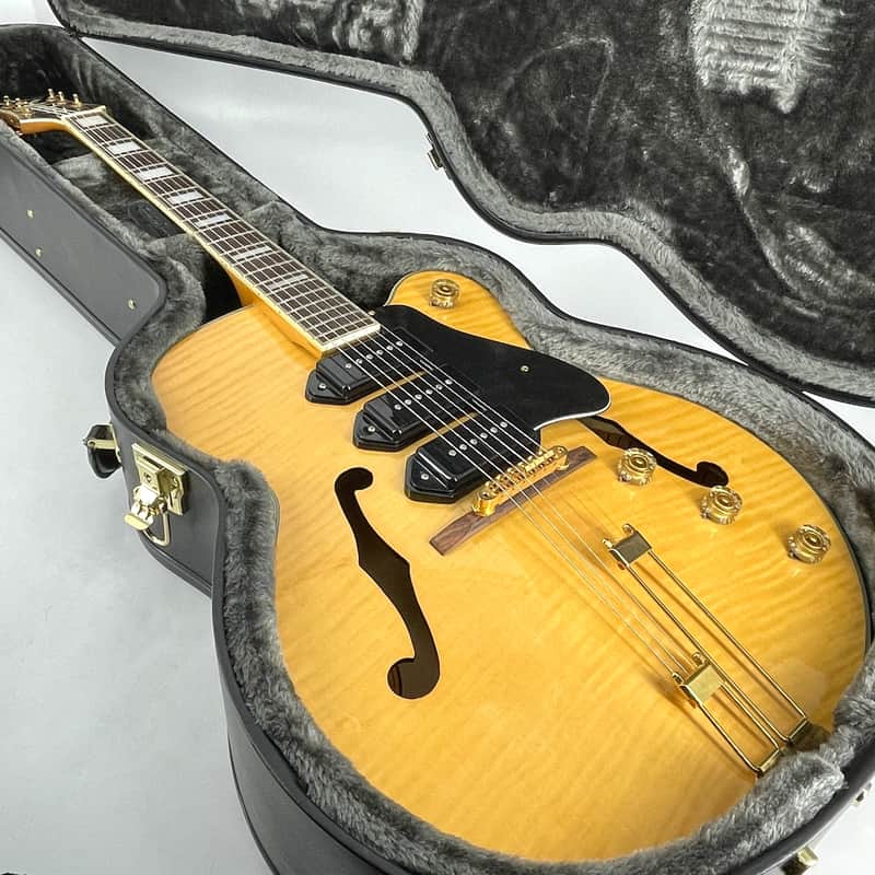 1999 Epiphone Zephyr Blues Deluxe – Natural image 1
