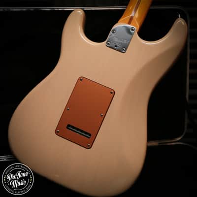 2009 Fender American Deluxe Stratocaster S1 Honey Blonde image 7