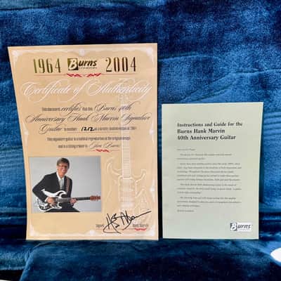 Burns Hank Marvin 40th Anniversary (***Second Hand***) image 2
