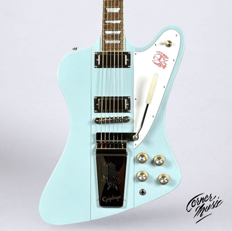 Epiphone 1963 Firebird V 2025 - Frost Blue image 1