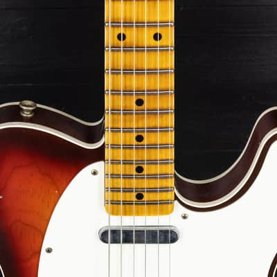 Fender Custom Shop 59 Tele Custom Relic MN - Wide-Fade Chocolate 3-Color Sunburst image 21