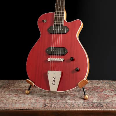 Grez Mendocino 2025 - Stained Red, Fralin Dog Ear P-90’s. NEW (Authorized Dealer) image 5