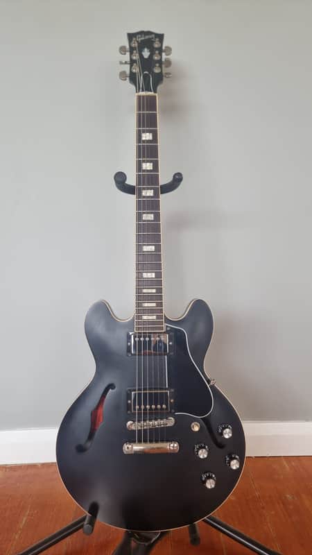 Gibson Memphis ES-339 with Block Inlays 2014 - 2016 - Satin Ebony image 1