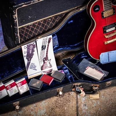 Electra X320 Les Paul EX ELO ELECTRIC LIGHT ORCHESTRA 1970s - Cherry image 8