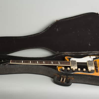 National Model 1104 Town & Country Solid Body Electric Guitar (1958), ser. #X74695, period soft shell case. image 10