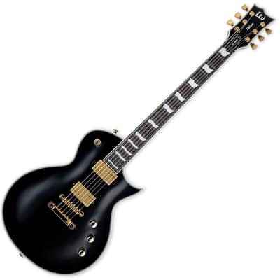ESP LTD Deluxe EC-1000 Fluence Black Guitar B-Stock image 1
