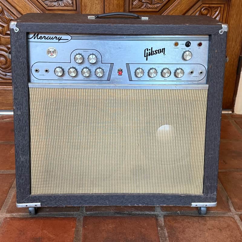 Vintage 1964 Gibson Mercury Medalist Guitar Tube Amplifier Combo image 1