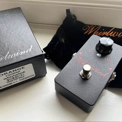 Whirlwind Orange Box - Custom all black finish MXR Script logo phaser image 3