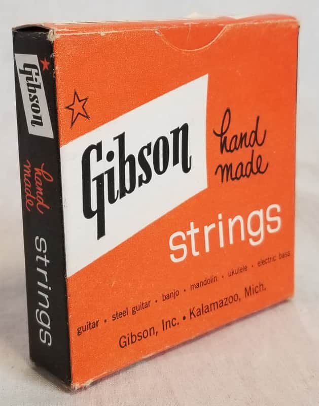 Gibson Vintage 50's-60's Tenor Banjo Strings, Pack of 6 "C" or 4th Strings, Mona-Steel, No. 548 image 1
