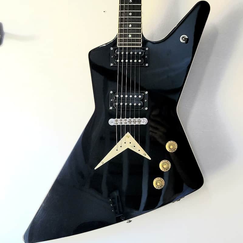 Dean Z Chicago Flame Series Black image 1