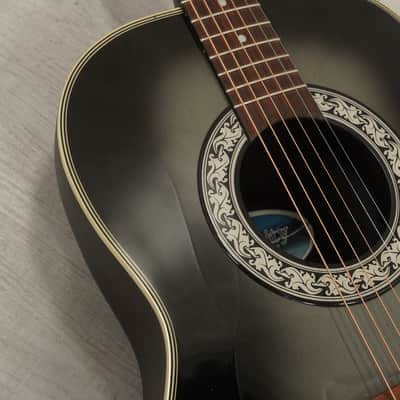 Used Celebrity CC11 Laminate Top Acoustic Guitar Silver Burst image 3