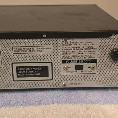 Sony MDS-JE470 minidisc player recorder deck Late 1990s - Black image 14