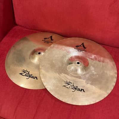 Zildjian 15" A Custom Mastersound Hi-Hat Cymbals image 2