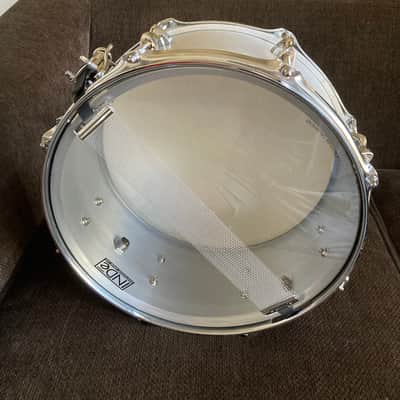 INDe 6.5x14" Brushed Aluminum Snare Drum 2016 - 2019 - Brushed Aluminum image 3