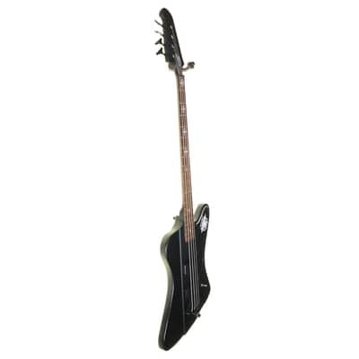 Epiphone Nikki Sixx Blackbird Bass Guitar Black with Case image 4
