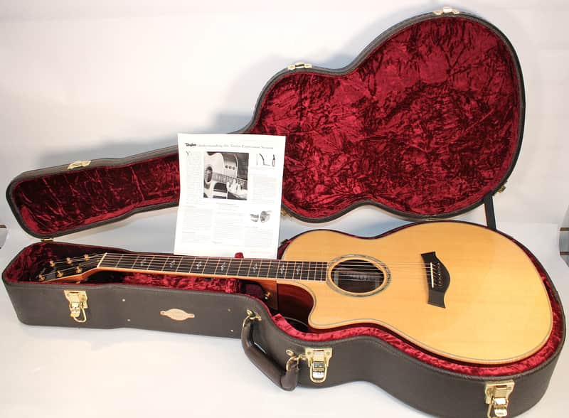 2012 • Taylor 814ce-LTD Cocobolo Acoustic/Elec • 2012 • Lefty • OHSC • Stunning image 1