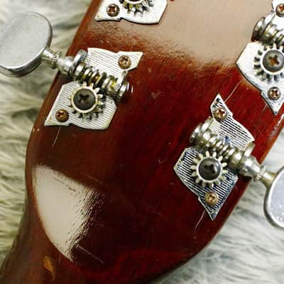 1970's made Vintage Acoustic Guitar Greco Gneco logo F-140 Made in