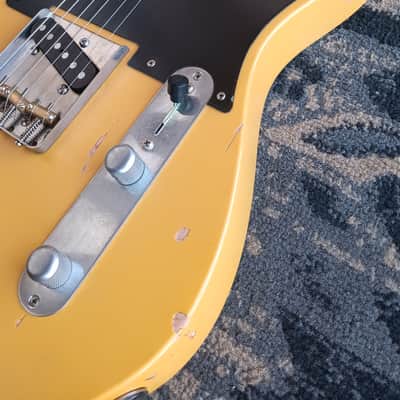Nash T-52 - Boat V Neck - Lollar Pickups - 2005 - Light Aging Butterscotch Blonde image 11