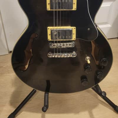 $650 Ibanez Artcore AGS73FM Semi-Hollowbody – Transparent Black Burst image 6