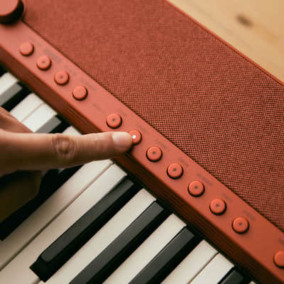 Casio CT-S1 Casiotone 61-Key Keyboard - Red w/ Adjustable Stand image 9