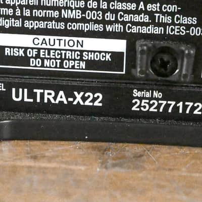 Meyer Sound Ultra-X22 Narrow Coverage Speaker (PAIR) w/ 3M Digital Input CG010QZ image 18