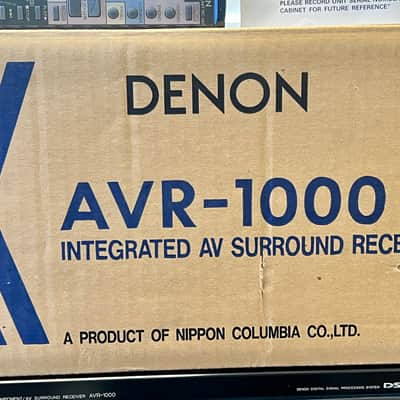 Denon AVR-1000 5.1 Ch 70W Receiver w/ Remote, Box, Instructions; Tested SEE VIDEO image 13