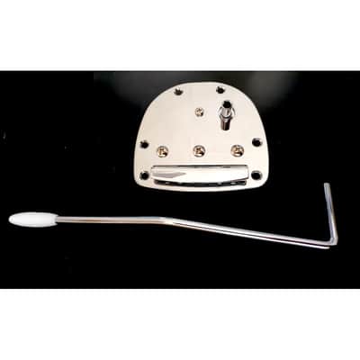Chrome Fender Jazzmaster/Jaguar Vibrato tailpiece image 5