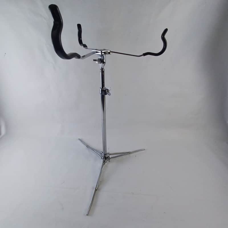 Ludwig#1363 WFL Atlas Flat Base Snare Drum Stand Chrome Vintage50s Flush Chicago image 1